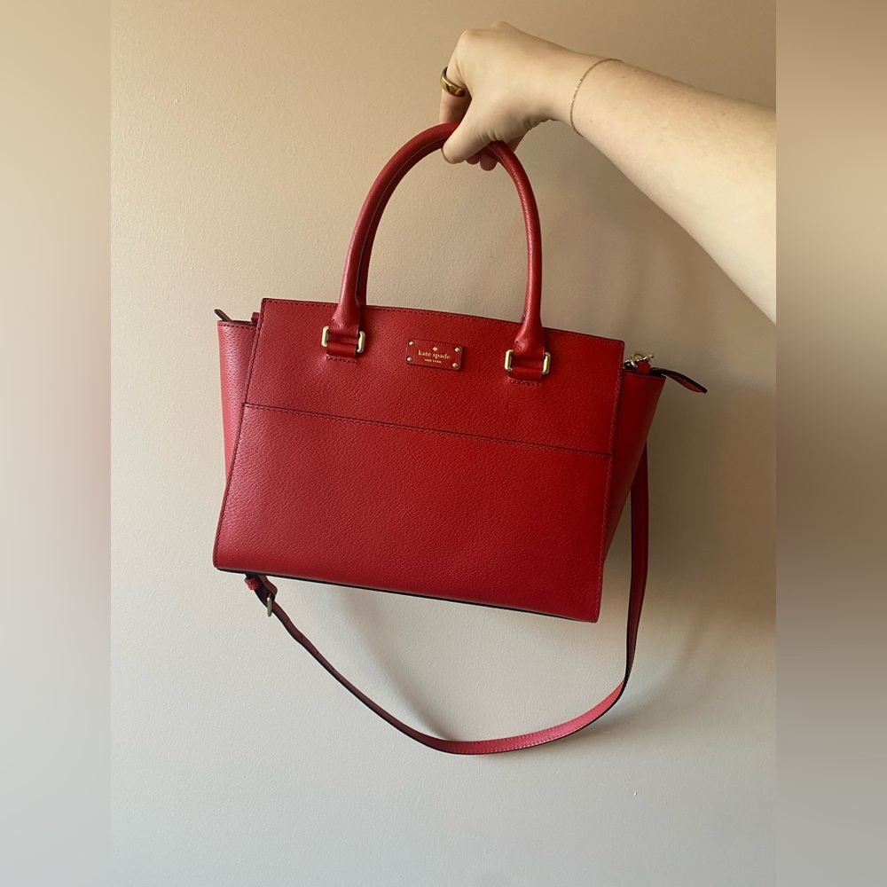 Red Kate Spade bag